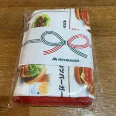 【新品未使用】モスバーガーメニューブランケット
