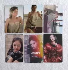 BLACKPINK ジェニ JENNIE　 トレカ 韓国限定 6枚No.222