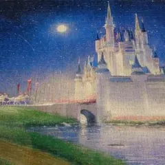 シンデレラ　城　ジグソーパズル1000ピース　完成品　フレーム付き　　ディズニー
