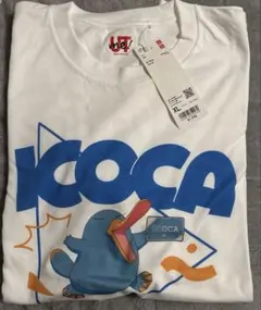 UNIQLO UMEDA×JR西日本　カモノハシのイコちゃん　　コラボTシャツ