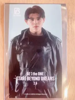 BE:FIRST 映画 第3弾 ムビチケ購入特典ステッカー LEOレオ