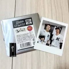 プロ野球 千葉ロッテマリーンズ シークレットスクエアチェキ 山口航輝 茶谷健太