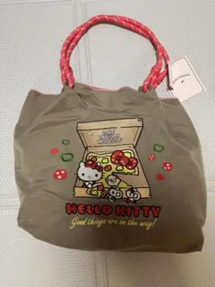 しまむらハローキティ エコバッグ　ピザデザイン