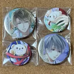 イケメン戦国 豊臣秀吉 石田三成 缶バッジ4点セット