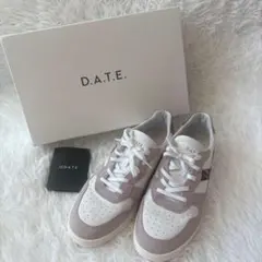 美品　D.A.T.E. スエード/レザー スニーカー　25.5