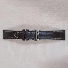 モレラートダークブラウン レザーベルト22mm Dバックル付き