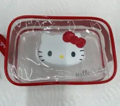 キティ　クリアポーチ　サンリオ　旅行　プール