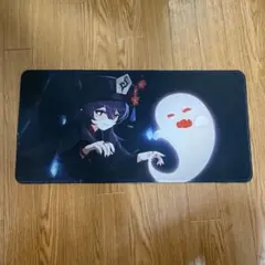 原神　胡桃　マウスパッド　デスクマット29×59のサムネイル