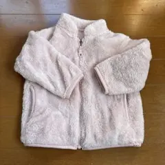 ユニクロ　美品　フリースジャケット 80cm