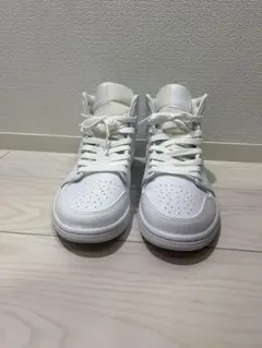 NIKE AIR JORDAN 1 MID White 26cm