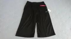 【新品タグ付】ハーフパンツ ブラック ウエストゴム