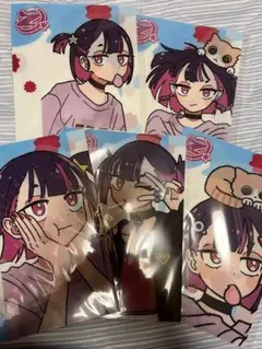 セブンイレブン ずっと真夜中でいいのに。 A5クリアファイル全5種