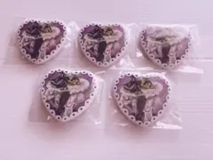 第五人格　ラメキラハート缶バッジ　リッパー