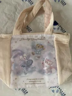 ダッフィー ダンシングスノーフレークス ランチケース　スーベニア　ステラルー