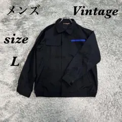 Vintage ヴィンテージ (L) 長袖ジャケット 静電気防止加工 メンズ