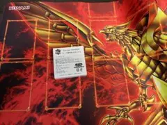 遊戯王 Loppi HMV限定 ラーの翼神竜 25th プレイマット メダル