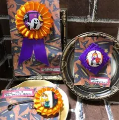 ハロウィンロゼット　３点　③