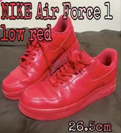 NIKE Air Force 1 Low Red スニーカー 26.5cmのサムネイル