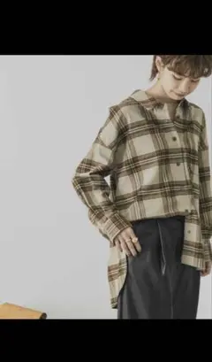 【定価11000円/完売品】アーバンリサーチ モールチェックオーバーシャツ