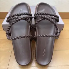 PICHE ABAHOUSE サンダル ブラウン Lサイズのサムネイル
