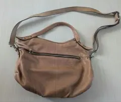 Dakota 2WAY　斜めがけショルダー　ハンドバッグ ナチュラル ブラウン