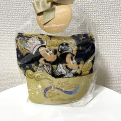 #ディズニー限定#ミニタオル(ネイビー)