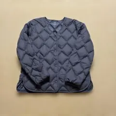 ユニクロ　ウルトラライトダウン　リラックスジャケット　Mサイズ　ブルー系