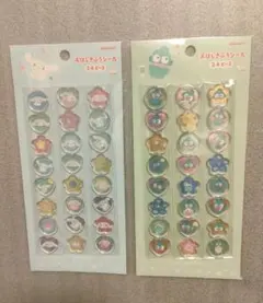 【シナモロール・ハンギョドン 】おはじきふうシールセット サンリオ