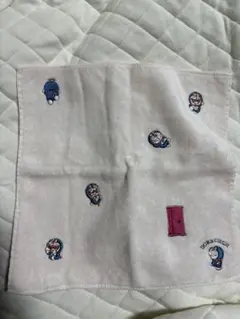 まだまだふわふわ！1回使用のみ！ドラえもん刺繍タオル