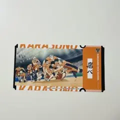 烏野高校 集合 ハイキュー チケットライクコレクションvol.2