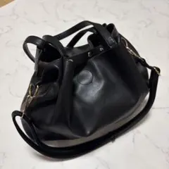 美品 2way トートバッグ a4 ショルダーバッグ 大容量 インナーバッグ付き