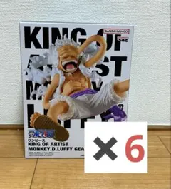 ワンピース KING OF ARTIST ルフィ　ニカ　ギア5 プライズ　6個