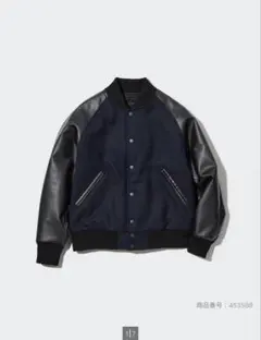 UNIQLO ユニクロ スタジアムジャンパー XL 新品 ネイビー - メルカリ