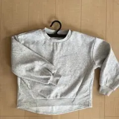 子供服　女児用　グレー トレーナー サイズ130