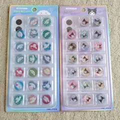 サンリオ　シナモロール　クロミ　キラコロ　おはじきシール　KiraCoro