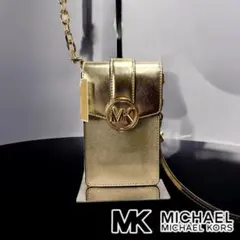 ✨超極美品＆未使用品‼️✨ マイケルコース カメルン スモール フォンショルダー