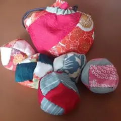 手作りお手玉と巾着袋