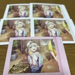 プロセカ　小豆沢こはね　ぱしゃこれ5枚セット【内1枚箔押し】