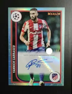 【世界199枚限定】topps ヤニック・カラスコ 直筆サイン auto UCC