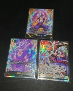 ドラゴンボール フュージョンワールド 緑 孫悟飯 SCR 魔貫光殺砲 パラレル