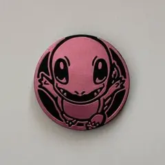 ポケモンカードゲーム　ポケモンコイン　ヒトカゲ　レッド　ピンク　2004