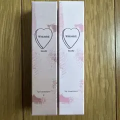 新品未開封品♪WHOMEE リップ美容液 クリア&ピンク 2本セットのサムネイル