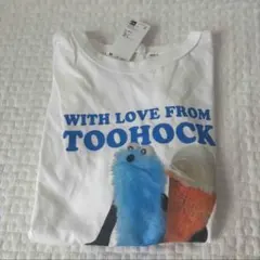 【最終価格！】GUパペットスンスンTシャツ ホワイト M