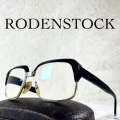 10K　RODENSTOCK　BERTRAM　schw　メガネ　ブラックフレーム