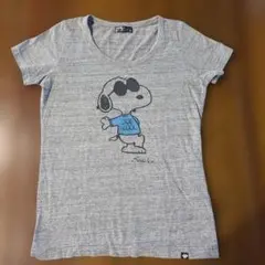 LOWRYS FARM×PEANUTS 半袖Tシャツ 杢グレーのサムネイル