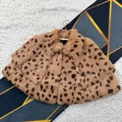 ポンチョ ファーコート