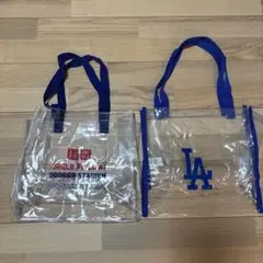 ドジャース観戦　クリアバッグ(サイズ規定内 透明)