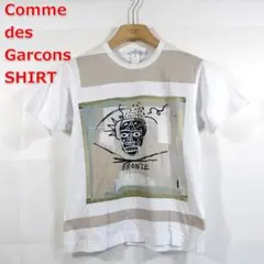 美品 国内正規品 コムデギャルソンシャツ バスキア コラボ Tシャツ M 