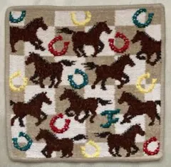 フェイラー　タオルハンカチ　スプリントホース　ベージュ　B品