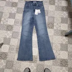 SNIDEL スナイデル カーブデニムワイドパンツ グレー サイズ1 - メルカリ